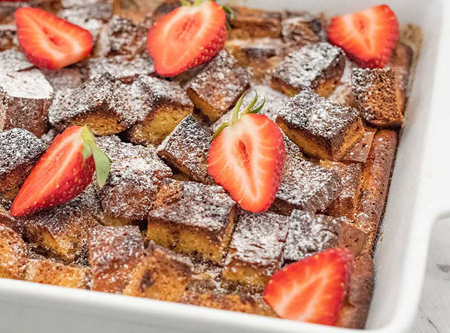 Breakfast for a Crowd: Keto French Toast Casserole
