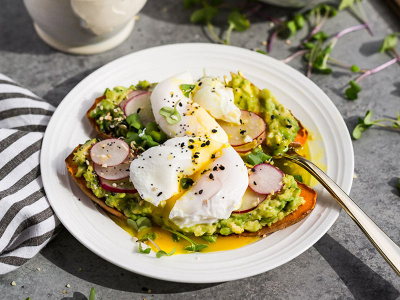 Sweet Potato Avocado Toast 