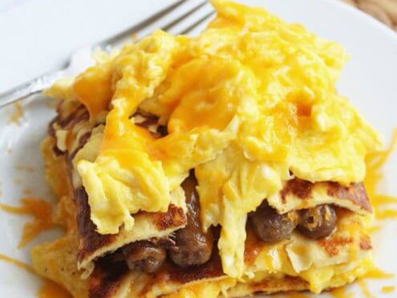 Low-Carb Breakfast Lasagna