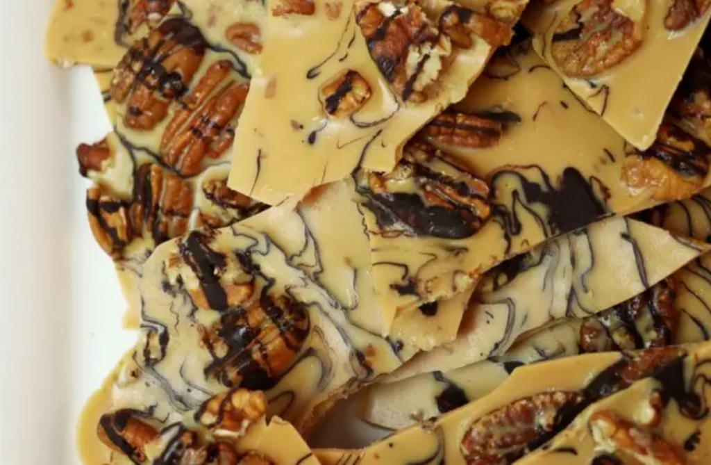 Keto sweet snacks candy bark