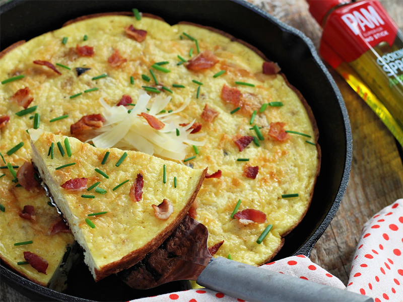 High-Protein Low-Carb Breakfast Frittata