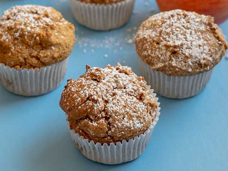 Paleo Apple Cinnamon Muffins