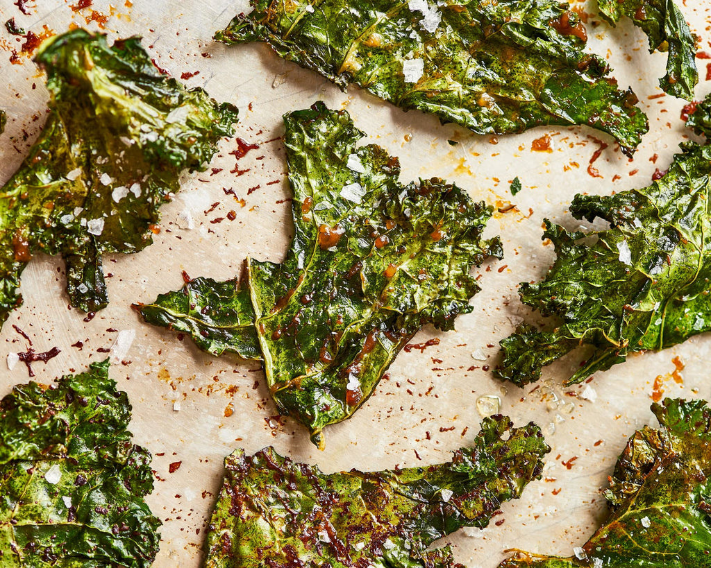 Kale chips: Low carb snacks on the go