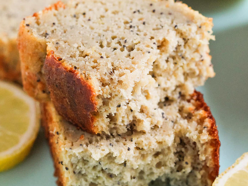 Low sugar desserts: Lemon poppyseed bread