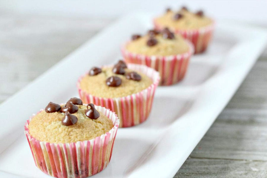 Easy Keto Snack Idea: Chocolate Chip Low Carb Muffins