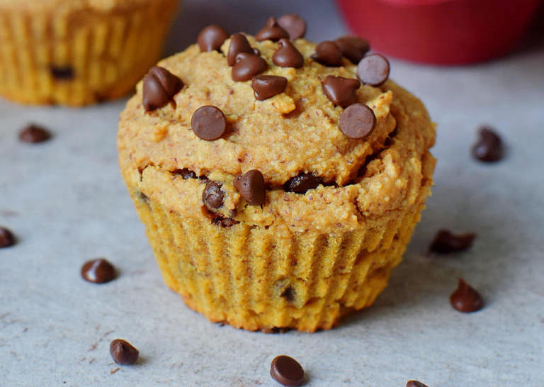 Sugar free snacks: vegan muffins