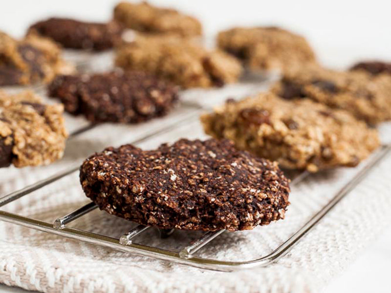 Low sugar desserts: oatmeal cookies