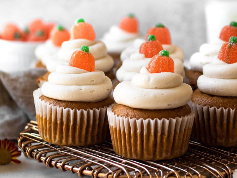 Low sugar desserts: Pumpkin cupcakes