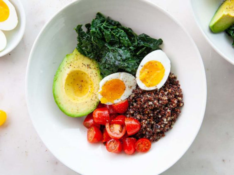 High-Protein Low-Carb Breakfast Bowl