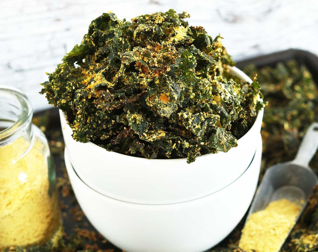 Sugar free snacks: Kale chips