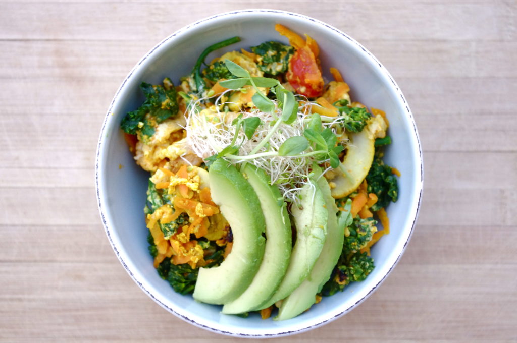 Zen quinoa bowl gluten-free breakfast