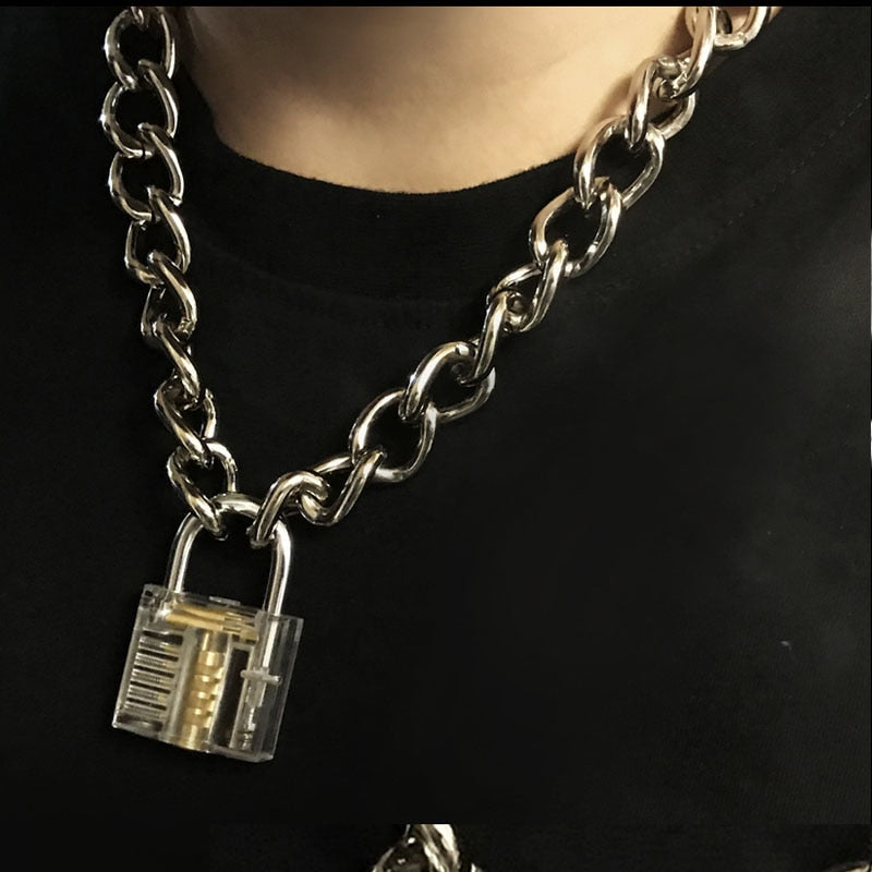 steel chain lock