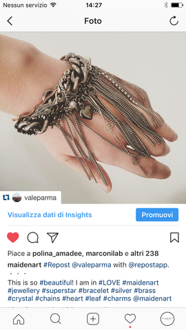 customer review about maidenart bracelet