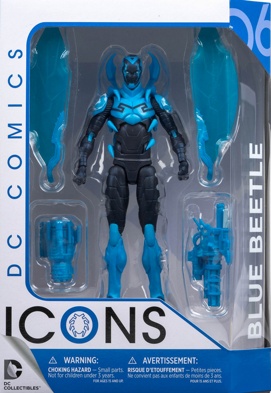 blue beetle dc icons
