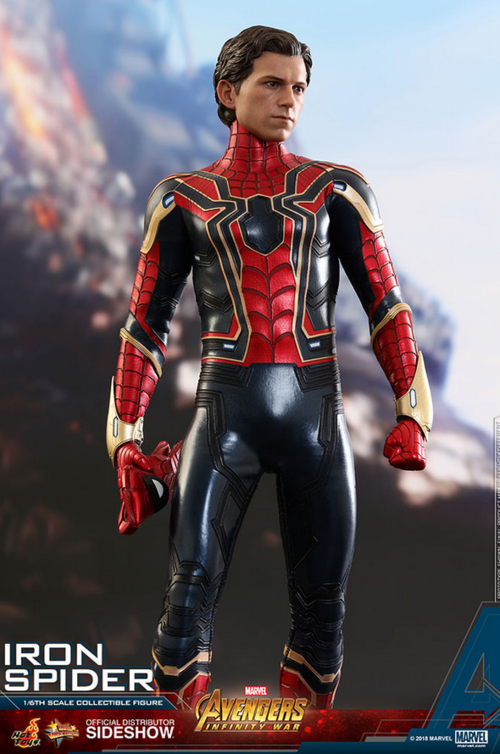 iron spider action figure hot toys