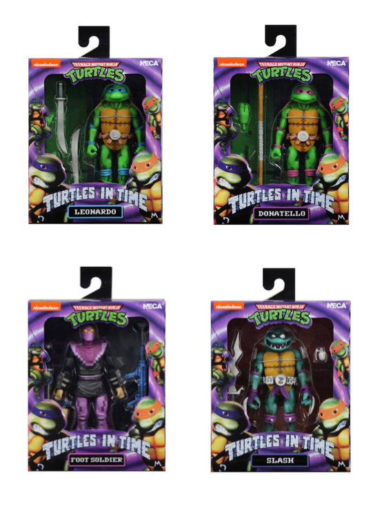 tmnt turtles in time action figures