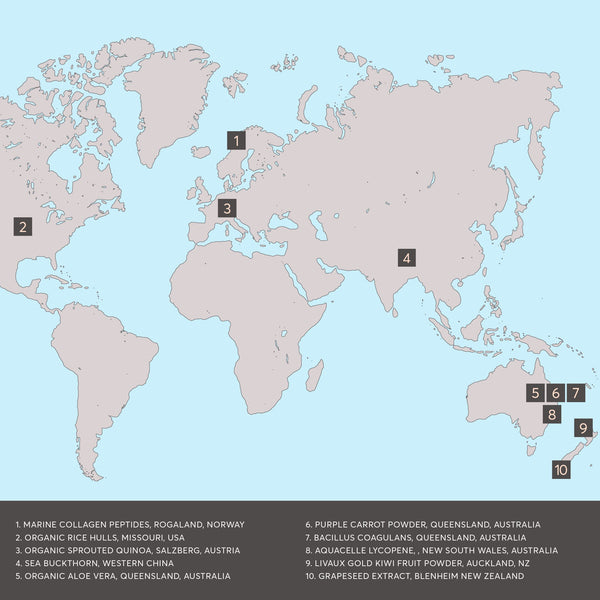 Global Ethical Sourcing Map