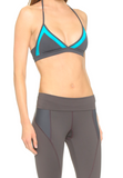 Banded Bra Top : Turquoise