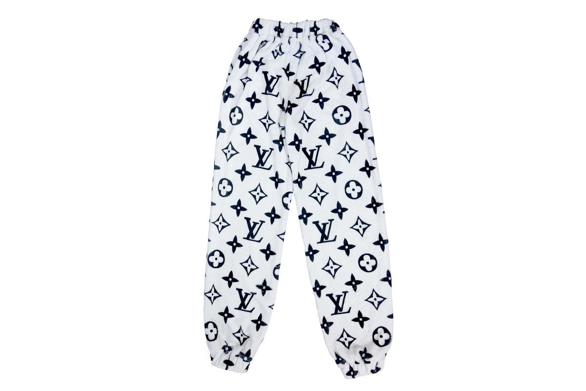 Louis Vuitton Monogram Toweling Jogging Pants 1AC2HM, Beige, Xs