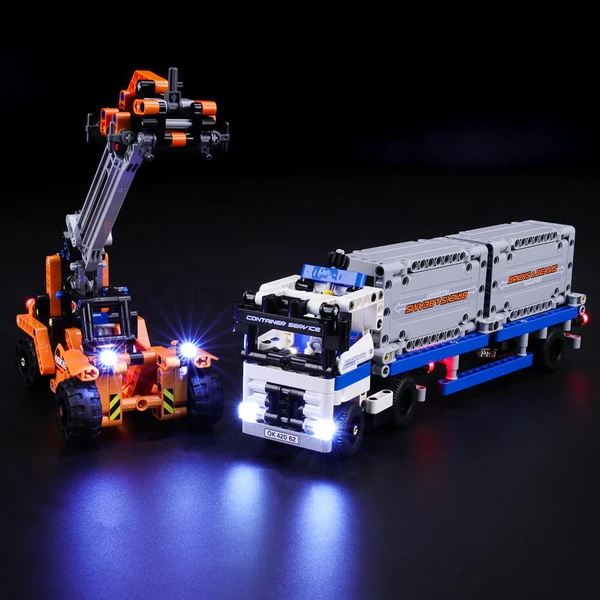 Add Shine To Build-And-Play Experience of Lego Technic Conta – Lightailing