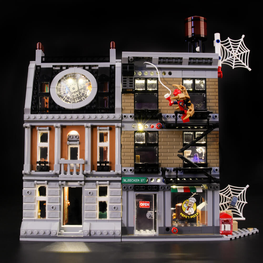 LED Light Up Kit For LEGO 76108 Super Heroes Series Sanctum Sanctorum Showdown 