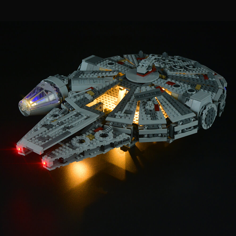 Correctamente Pence Original Ilumina el Halcón Milenario de Lego Star Wars 75105 | Lightailing –  Lightailing