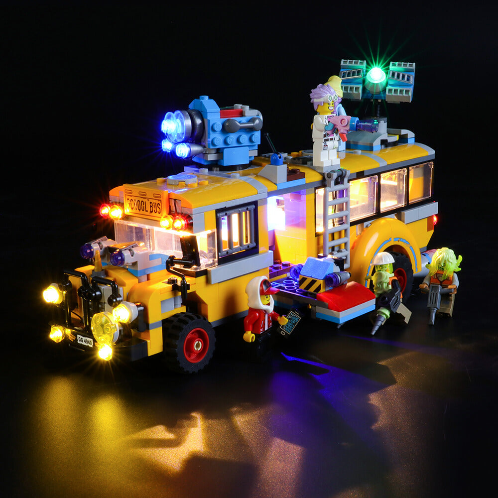 Up Lego Hidden Side Paranormal Intercept Bus | Lego Lights – Lightailing