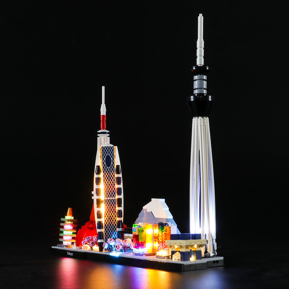 LED Kit Series Tokyo 21051 Lego Set | Lightailing Light Kits