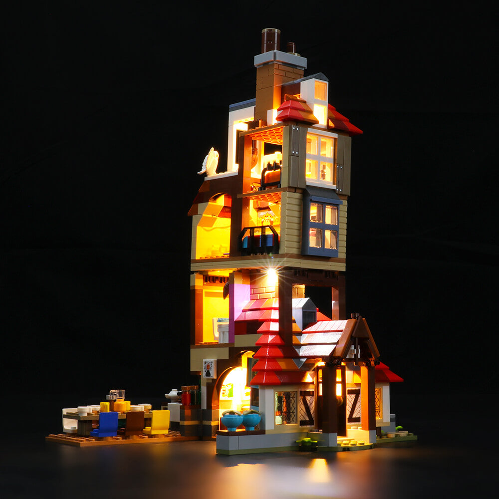 Kit de Luz LED Para Lego 75980 ataque en la madriguera Kit de Iluminación Lego Harry Potter 