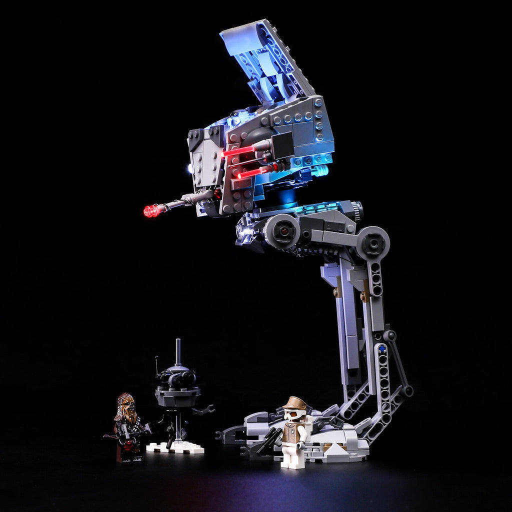 År Møntvask jeg er glad Light kit for Lego Star Wars Hoth AT-ST 75322(Must Check) – Lightailing