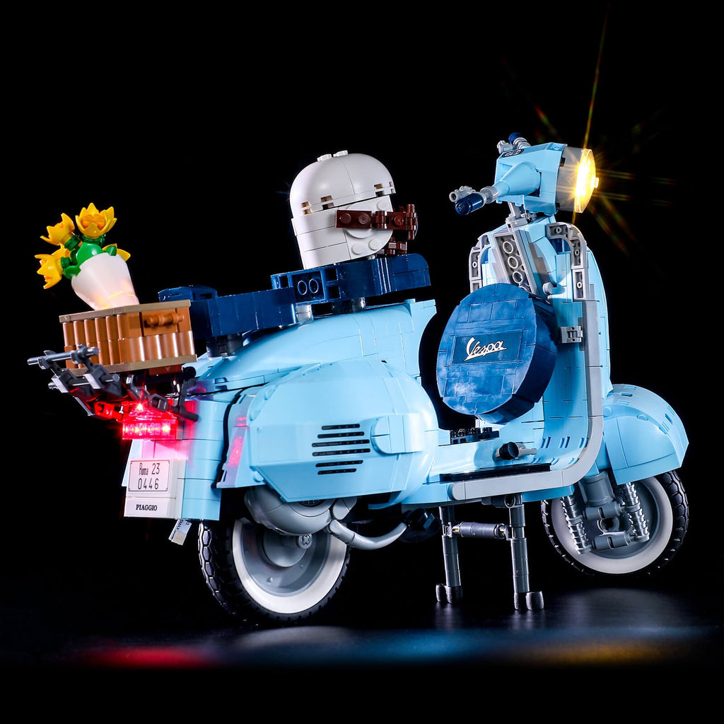 BRIKSMAX Led Lighting Kit for Creator Vespa 125 Not Include The Lego Set Compatible with Lego 10298 Building Blocks Model 