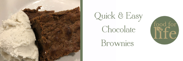 Quick & Easy Chocolate Brownies