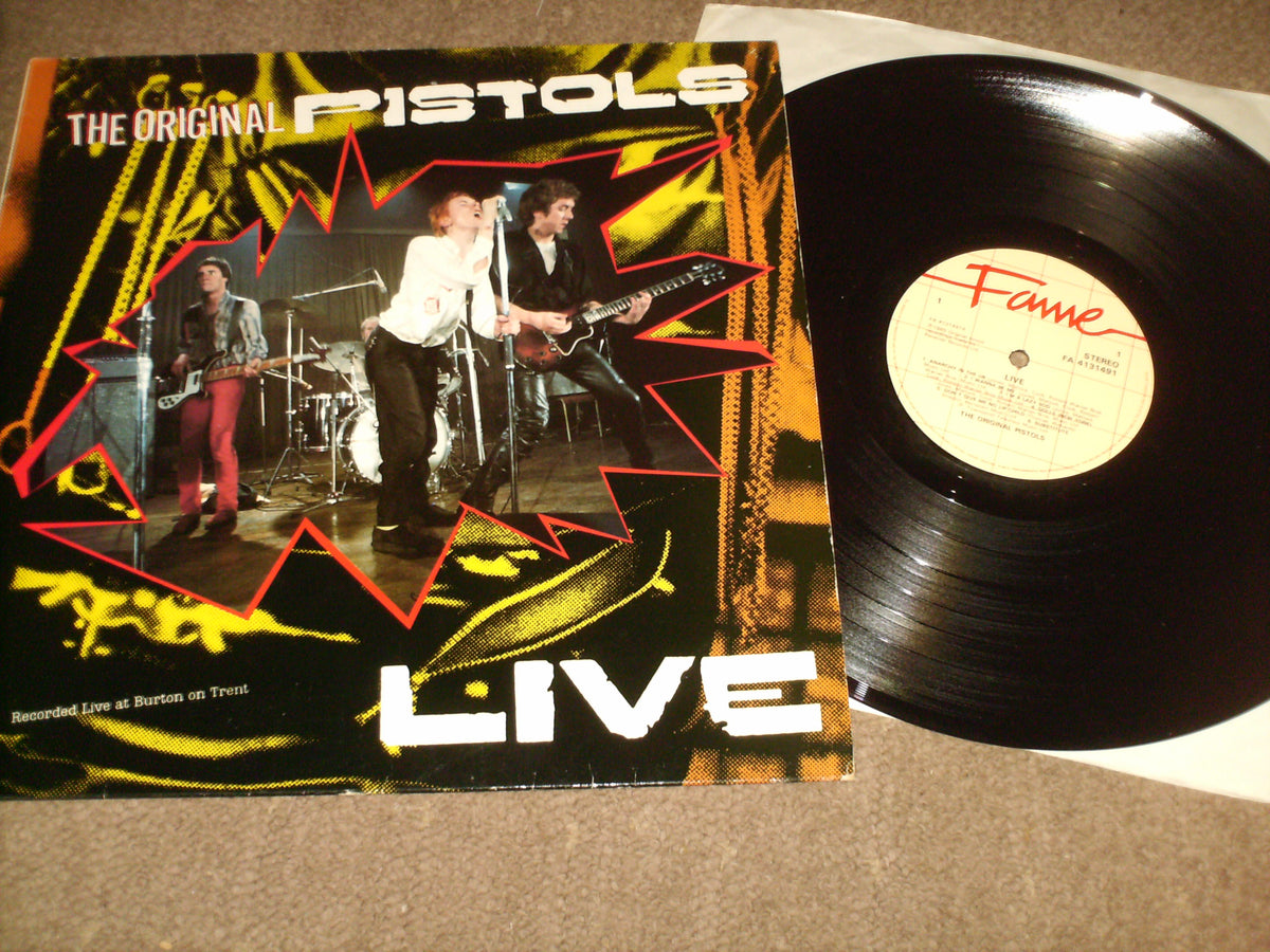 Sex Pistols The Original Pistols Live Vinyl Memories