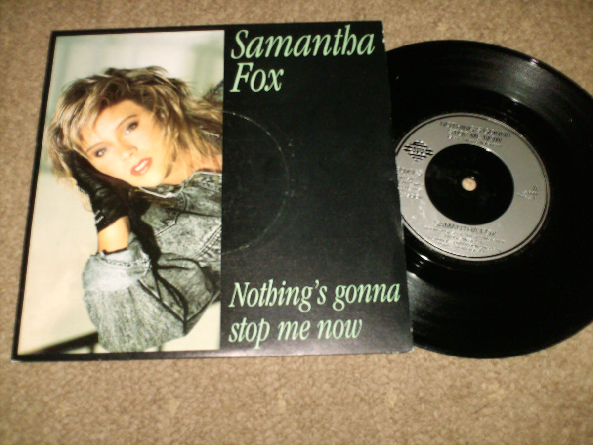 Samantha Fox Nothings Gonna Stop Me Now Vinyl Memories 