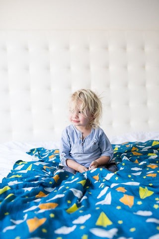 Paper Planes - Tula Cuddle Me Blanket