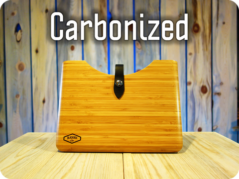 Carbonized Bamboo Wood Blackbox Case for your Apple 12" MacBook