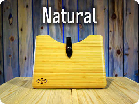 Natural Bamboo Wood Blackbox Case for your Apple 12" MacBook