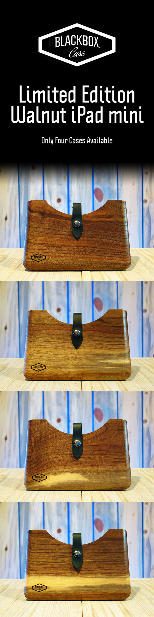 Special Edition Walnut Apple iPad mini Blackbox Case