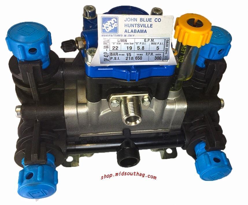 Leugen ontmoeten campagne CDS-John Blue Low Pressure Poly Diaphragm Pump - DP-43-P-Mid-South Ag.  Equipment