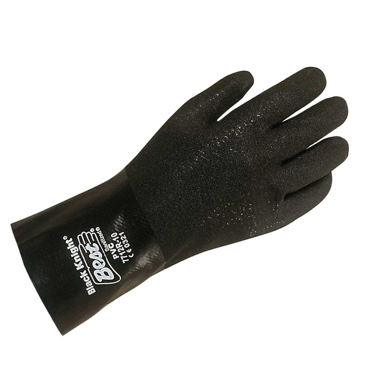 black knight pvc gloves