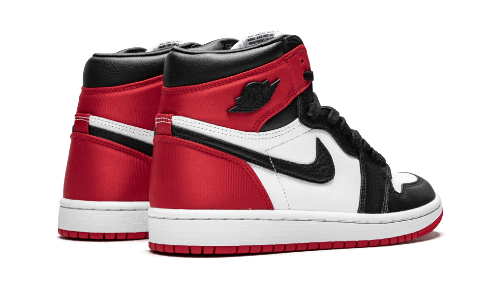 nike air jordan 1 high satin black toe