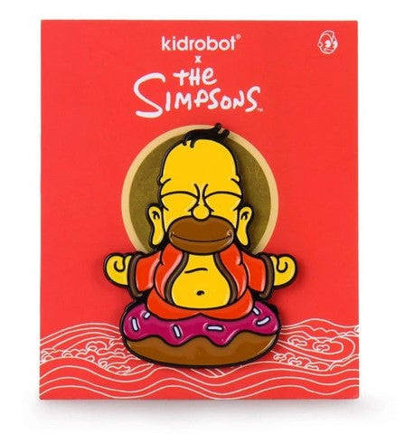 Golden Homer Buddha 1.5" Enamel Pin