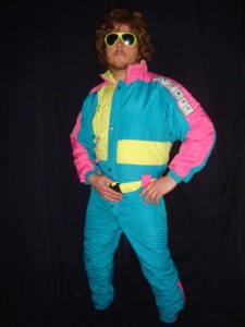 Neon Snow Suit