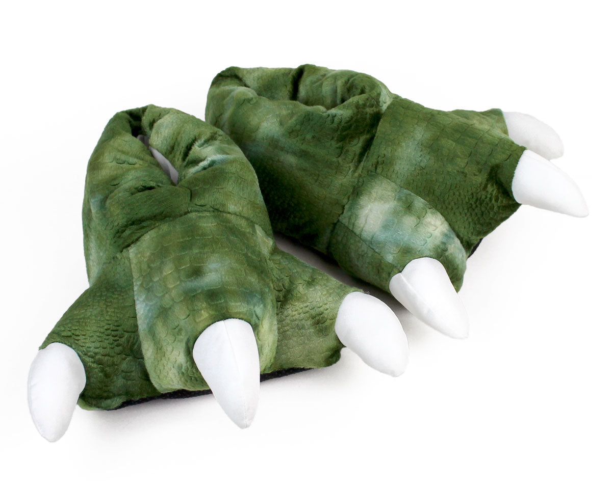 dinosaur feet slippers