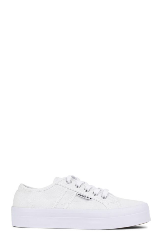 black canvas shoes with white sole