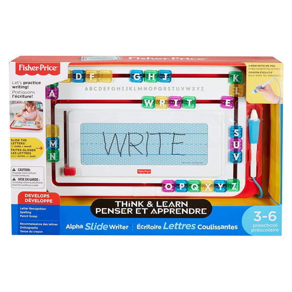 Fisher Price Learn To Write Think N Learn Frame Writing Words Slide Writer 