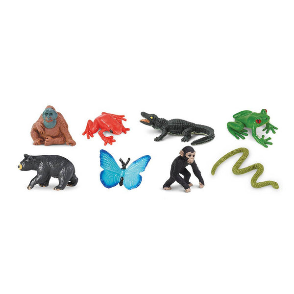 Rainforest Fun Pack Mini Good Luck Figures Safari Ltd | Radar Toys