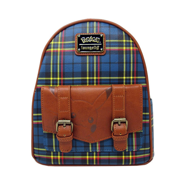 mini plaid backpack