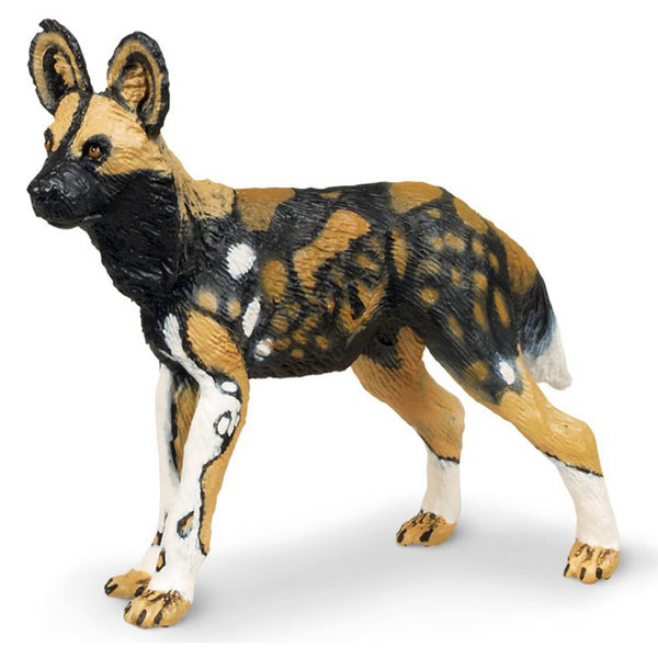 african wild dog plush