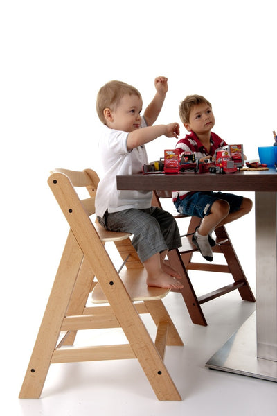 Hauck Alpha Wooden Highchair - Natural Finish – The Little Market